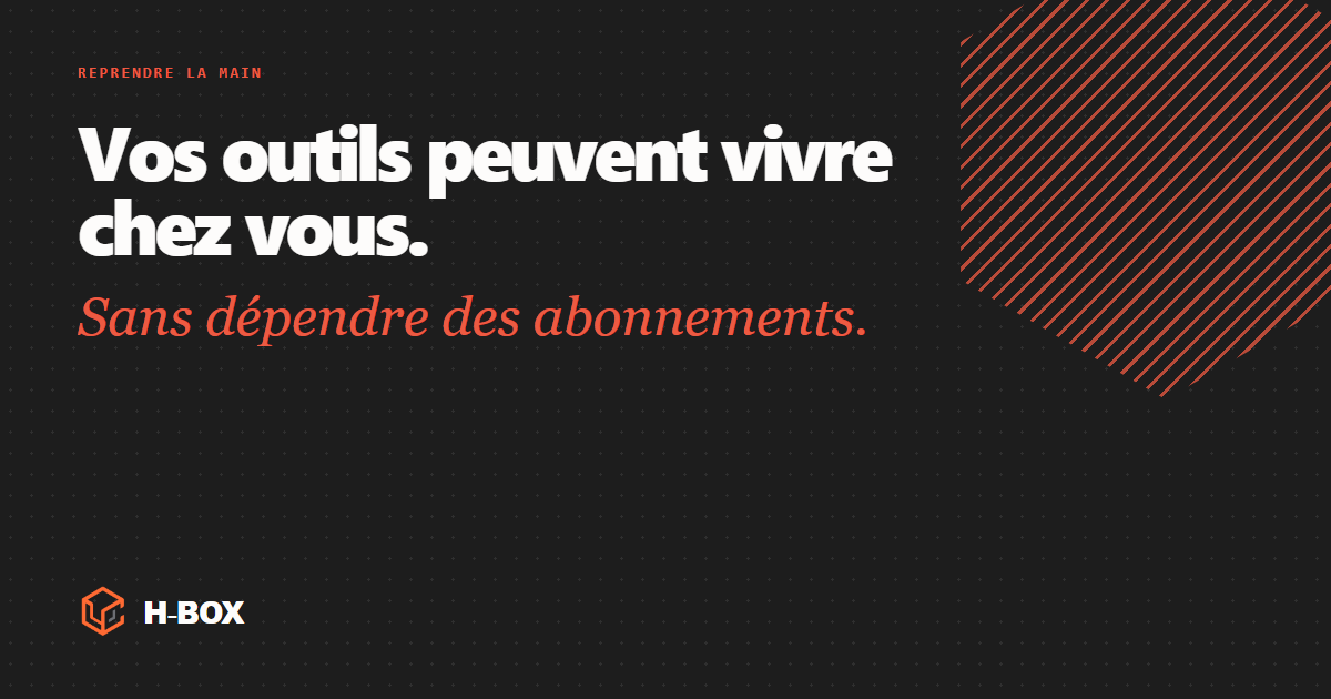 Auto-hébergement et VPS pour PME